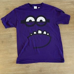 Despicable Me Minions Evil Minion Face Graphic T-Shirt
